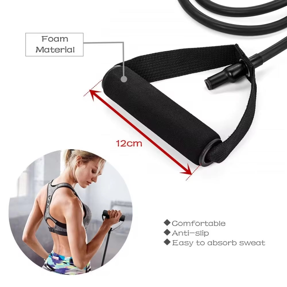 5 Levels Resistance Pull Rope Bands