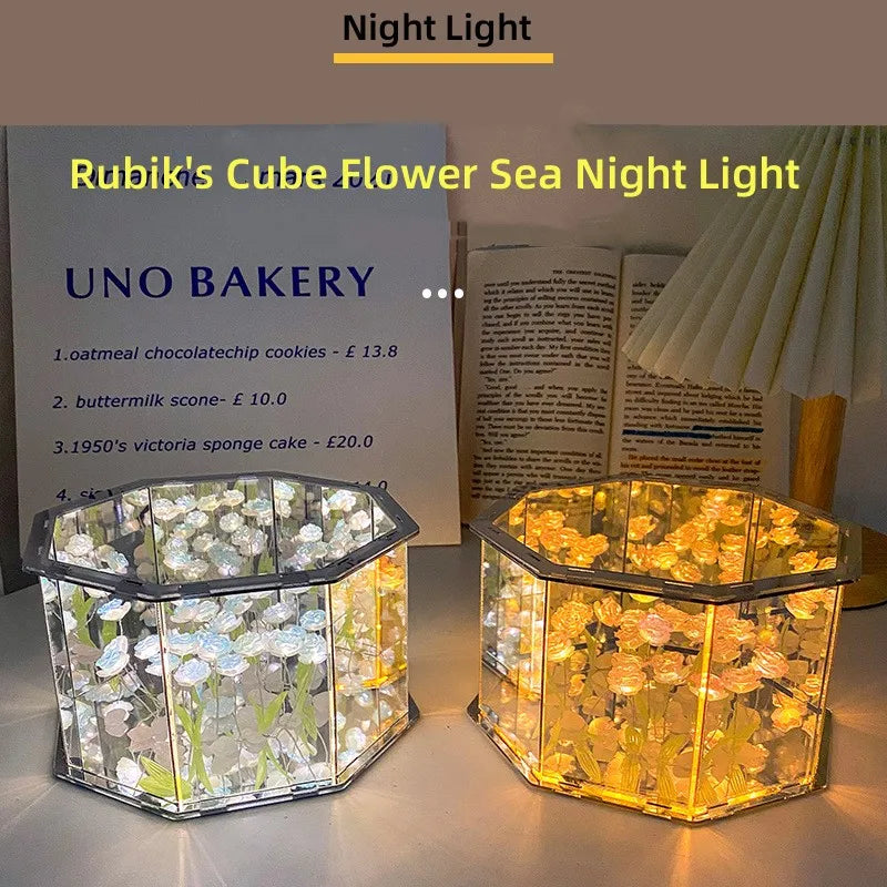 3D Flower Night Lamp