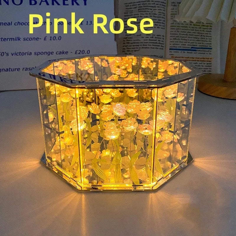 3D Flower Night Lamp