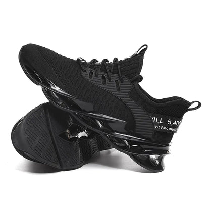 Plus Size Breathable Flyknit Running Shoes for Gym