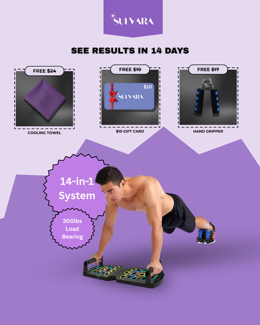 FitFlex™ 14-In-1 Push-Up Board