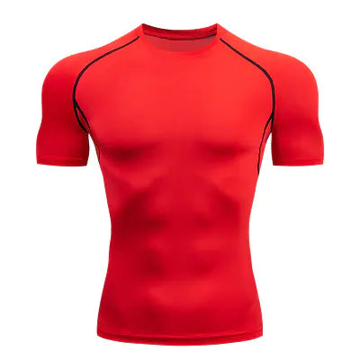 Men's Compression Dry-Fit Short Sleeve Workout Shirt