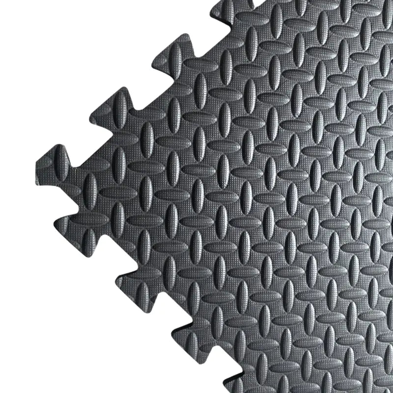 EVA Foam Interlocking Gym Floor Mat with Leaf Pattern