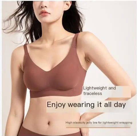 Comfortable Wireless Jelly Bra for Small Busts