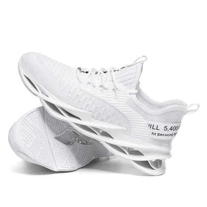 Plus Size Breathable Flyknit Running Shoes for Gym